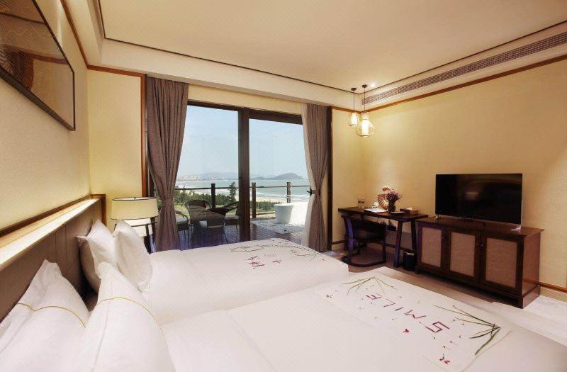 Wyndham Shenzhou Peninsula Hotell Wanning Eksteriør bilde